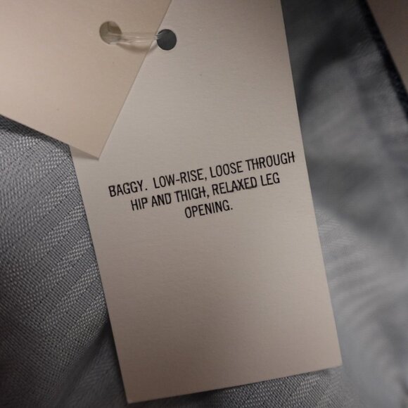 Hollister Jeans Low-Rise Baggy |‎ Women's W33/16R Regular | Blue Denim NWT - Picture 13 of 14